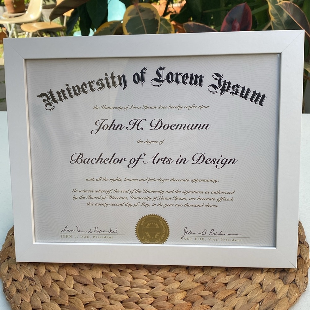 2 Americanflat Diploma, Certificate or picture frame, 8.5x11